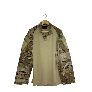 DRIFIRE flame-resistant combat MultiCam/OCP Elbow Dot Rubber Grip Camo shirt L